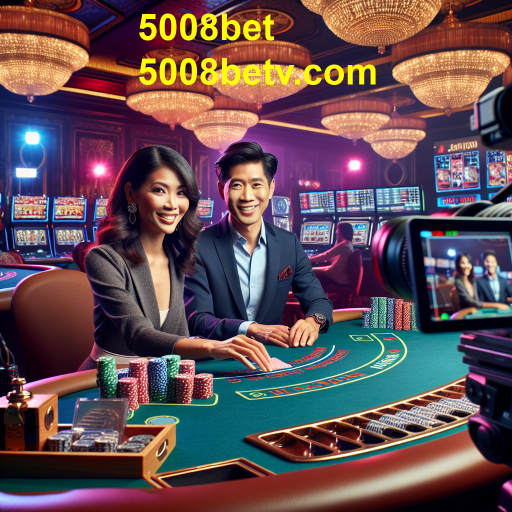 Experiência Imersiva de Cassino Ao Vivo na 5008bet